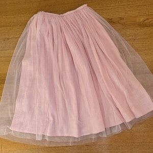 Rock Your Kid Tulle Overlay Maxi Skirt
